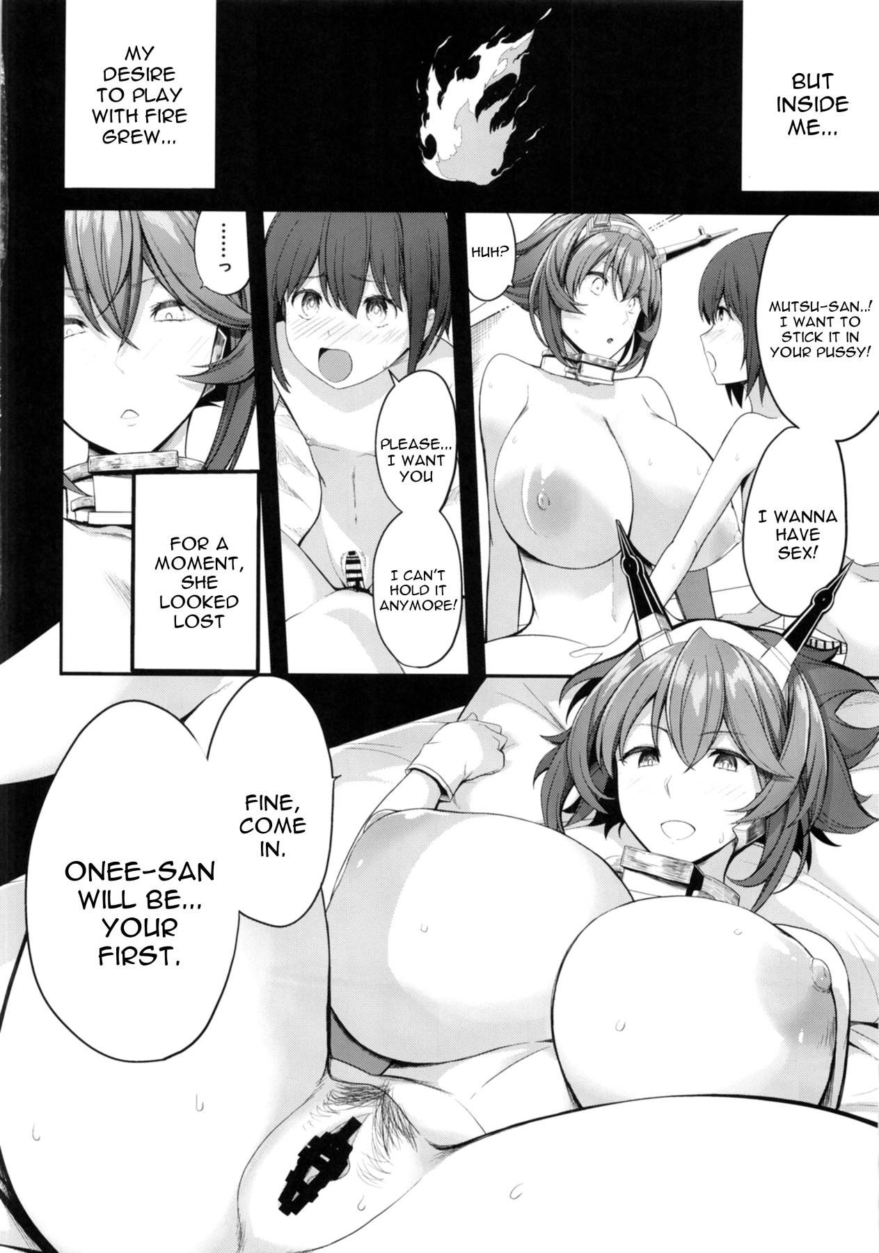 Hentai Manga Comic-My Beloved Mutsu Onee-san-Read-15